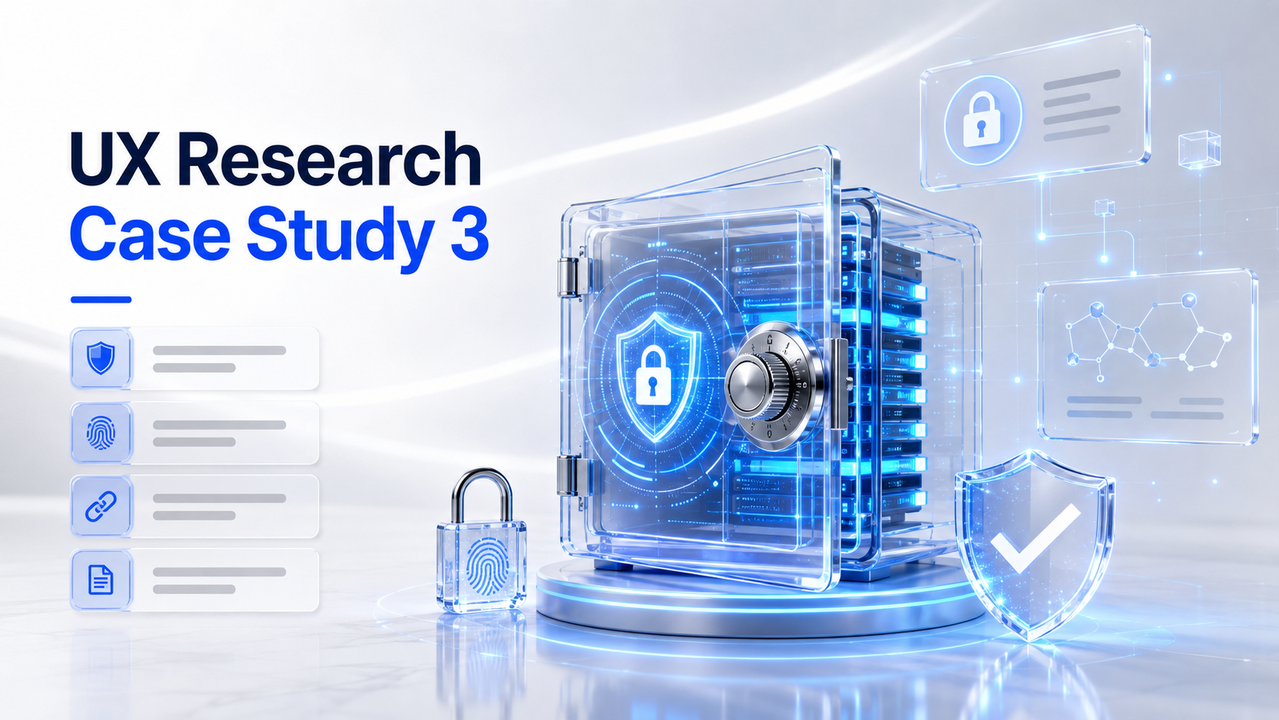 Security alert triage case study cover — SOC alert prioritisation interface concept